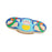 Crofta Wooden Balance Board for Kids Cute Wooden Rocker Board for Boys Girls Adults