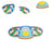 Crofta Wooden Balance Board for Kids Cute Wooden Rocker Board for Boys Girls Adults