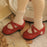 Crofta 1/4 Scale Female Shoes Doll Dress Up Doll Accessories Realistic Mini red