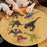 Crofta 7 Pieces Dinosaur Figure Dinosaur Toy for Age 3 4 5 6 Years Old Kids Holiday