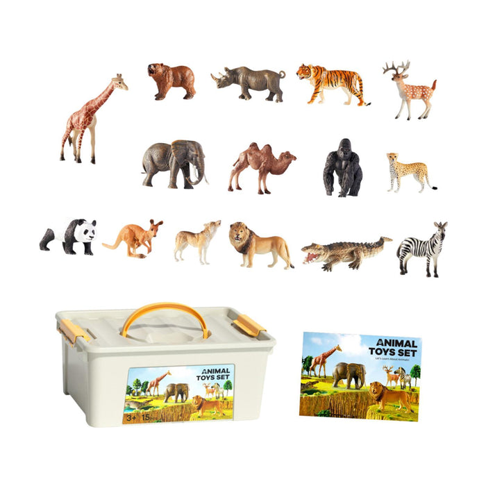 Crofta Realistic Animal Toy Cognitive Learning Toy for Party Favors School Projects Animals