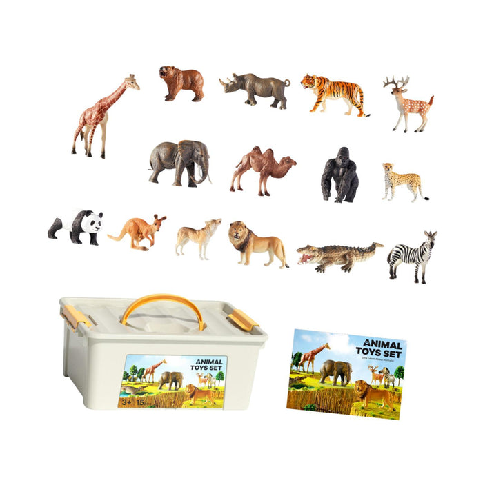 Crofta Realistic Animal Toy Cognitive Learning Toy for Party Favors School Projects Animals