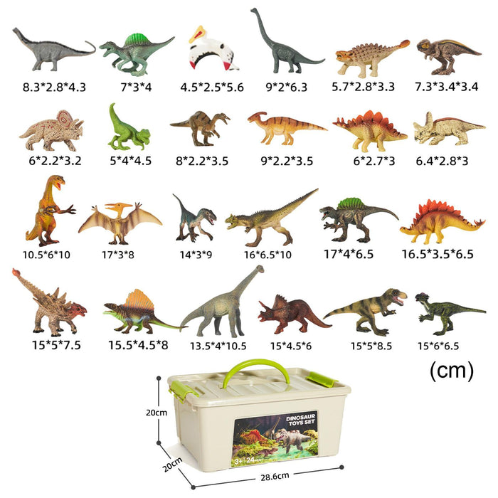 Crofta Realistic Animal Toy Cognitive Learning Toy for Party Favors School Projects Dinosaur