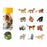 Crofta Realistic Animal Toy Cognitive Learning Toy for Party Favors School Projects Wildlife