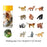 Crofta Realistic Animal Toy Cognitive Learning Toy for Party Favors School Projects Wildlife