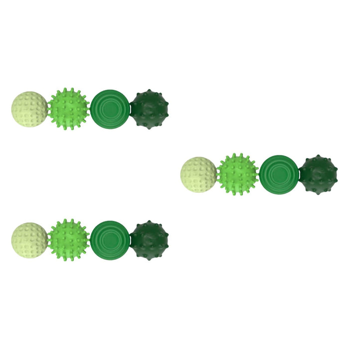 Crofta 12x Sensory Toys Textured Multi Balls Set for Party Favors Children Birthday Green