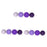 Crofta 12x Sensory Toys Textured Multi Balls Set for Party Favors Children Birthday Violet