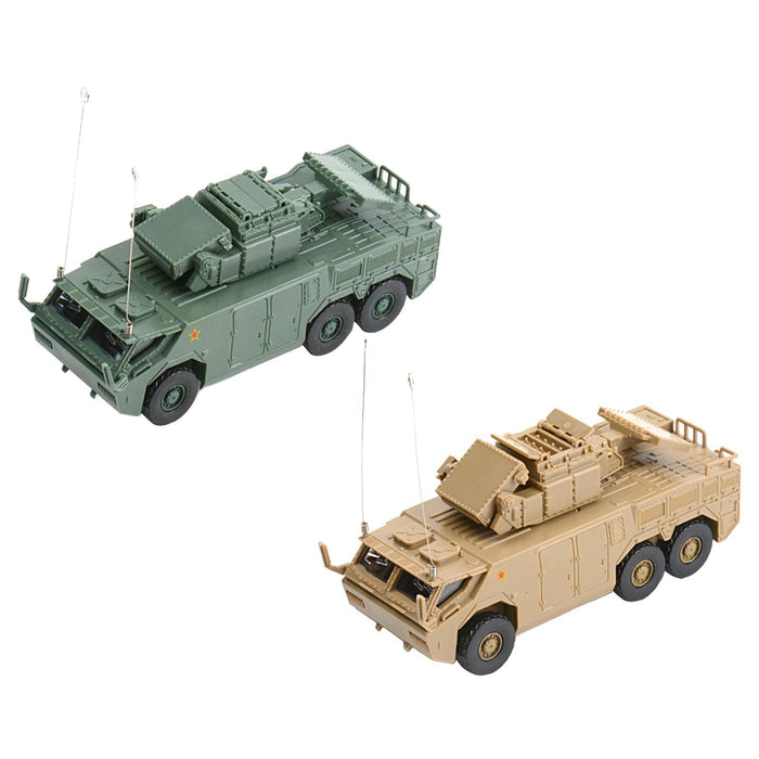 Crofta 1/72 Scale Vehicle Model Kits Ornament for Keepsake Children Boys Collection Green