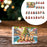 Crofta Xmas Advent Calendar Capybara Christmas with 24 Days Acrylic Advent Calendar A Set