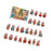 Crofta Xmas Advent Calendar Capybara Christmas with 24 Days Acrylic Advent Calendar A Set