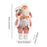 Crofta Xmas Santa Claus Doll Collectible Doll Santa Claus for Indoor Home Shop