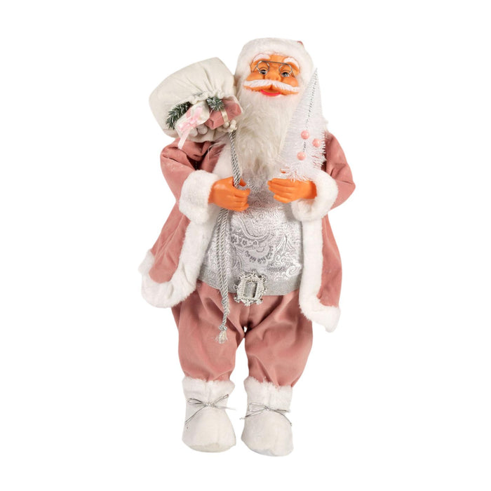 Crofta Xmas Santa Claus Doll Collectible Doll Santa Claus for Indoor Home Shop