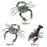 Crofta Animal Figurine Fun Marine Animal Play Toy for Home Decorate Car Living Room lage crabs