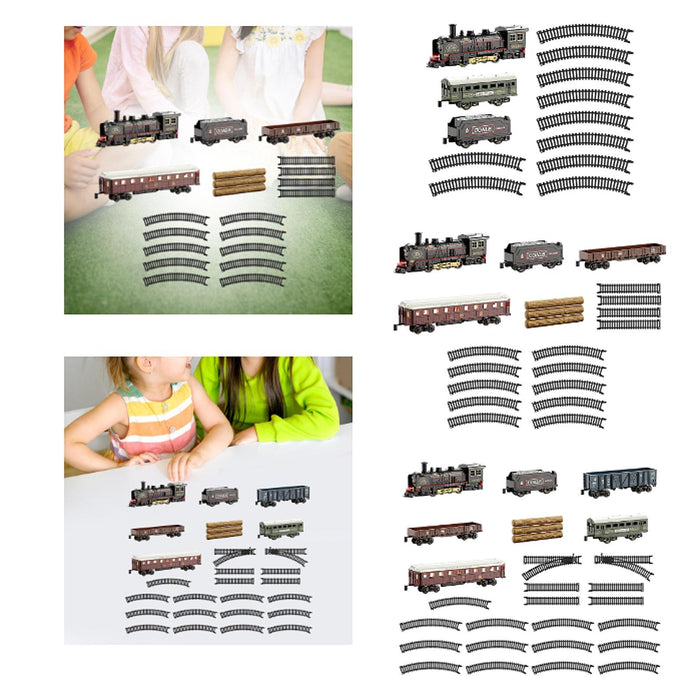 Crofta Electric Train Set Tracks Train Toys for Toddlers Children Age 3 4 5 6 Years 13Pcs