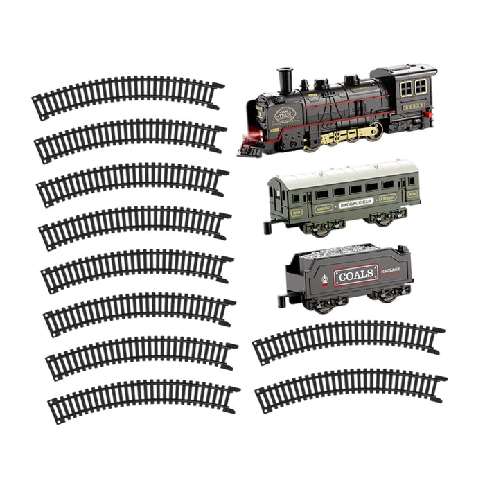 Crofta Electric Train Set Tracks Train Toys for Toddlers Children Age 3 4 5 6 Years 13Pcs