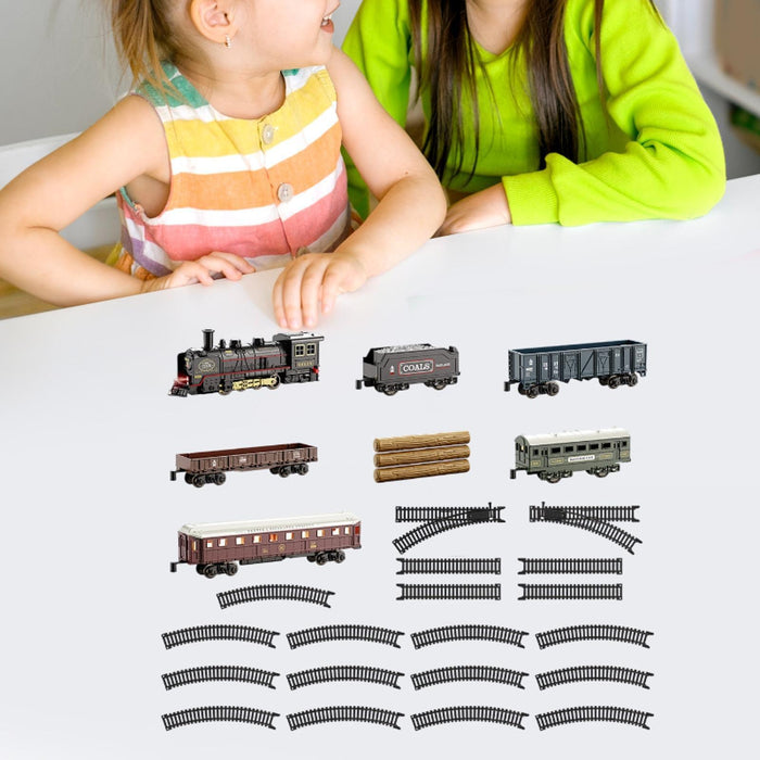 Crofta Electric Train Set Tracks Train Toys for Toddlers Children Age 3 4 5 6 Years 28Pcs