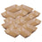 Crofta 100Pcs Kraft Paper Food Trays Container for Dessert Fruit Salad French Fries M