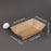 Crofta 100Pcs Kraft Paper Food Trays Container for Dessert Fruit Salad French Fries M