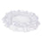 Crofta Wedding White Lace Trimmed Serving Tray Desk Serving Platter for Party Favor