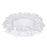 Crofta Wedding White Lace Trimmed Serving Tray Desk Serving Platter for Party Favor