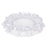 Crofta Wedding White Lace Trimmed Serving Tray Desk Serving Platter for Party Favor