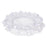 Crofta Wedding White Lace Trimmed Serving Tray Desk Serving Platter for Party Favor