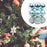 Crofta 12Pcs Christmas Ball Ornaments 8cm DIY with Hanging String Hanging Ornaments Blue