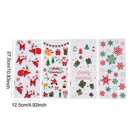 Crofta 100 Pieces Christmas Gift Bags Treat Bags for Thanksgiving Festival Birthday