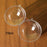 Crofta 10x Christmas Clear Balls Filling DIY Crafts for Wedding Baby Shower Holiday 9 cm Dia