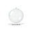 Crofta 10x Christmas Clear Balls Filling DIY Crafts for Wedding Baby Shower Holiday 10 cm Dia