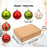 Crofta 12Pcs Christmas Tree Balls Ornaments for Themed Party New Year Shopping Mall Style A