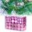 Crofta 100 Pieces Christmas Ball Ornaments Christmas Tree Decorations Hanging Balls