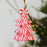 Crofta Xmas Hanging Ornament Christmas Tree Hanging Decoration for Anniversary Home Red