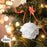 Crofta 10Pcs Christmas Balls Ornaments Charm Pendants for Holiday New Year Wedding Buds