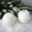 Crofta 10Pcs Christmas Balls Ornaments Charm Pendants for Holiday New Year Wedding Ball