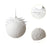 Crofta 10Pcs Christmas Balls Ornaments Charm Pendants for Holiday New Year Wedding Ball