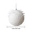 Crofta 10Pcs Christmas Balls Ornaments Charm Pendants for Holiday New Year Wedding Ball