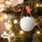 Crofta 10Pcs Christmas Balls Ornaments Charm Pendants for Holiday New Year Wedding Ball