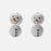 Crofta 10x Christmas Snowman Wooden Beads Snowman Beads Lightweight DIY Craft Beads