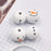 Crofta 10x Christmas Snowman Wooden Beads Snowman Beads Lightweight DIY Craft Beads