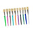 Crofta 10x Colorful Paint Brushes Set Painting Brushes for Adults Students Children