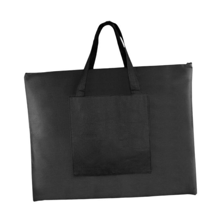 Crofta Art Portfolio Bag Portfolio Tote Bag for Poster Putting Art Work Drawing