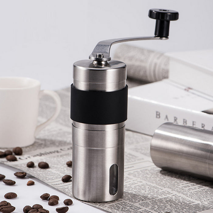 Crofta Espresso Coffee Grinder with Cleaning Brush and Coffee Espresso 10g Scoop