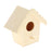 Crofta Wooden Bird House for Outside,Bird Nesting Box,Unfinished Paintable Style4