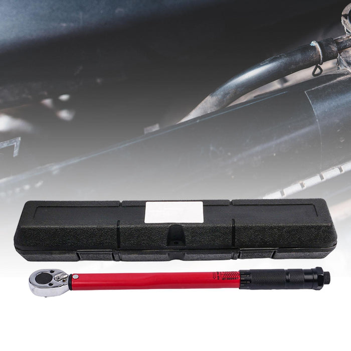 Crofta Torque Wrench with Box Lug Nut Torque Wrench for Household Automotive Repair 28 to 210Nm