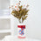 Crofta Soda Can Ceramic Flower Vase for Table Centerpiece Decorative Table Ornament Style B