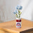 Crofta Soda Can Ceramic Flower Vase for Table Centerpiece Decorative Table Ornament Style B