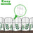 Crofta 10Pcs Accessory Multifunctional for Yard Landscape Metal Garden Fence Panels