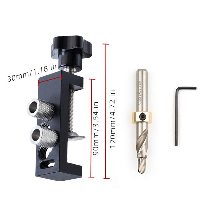 Crofta Hole Drilling Assistant Set Premium Double Hole for 2020 2040 3030 3060 4040