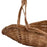 Crofta Woven Basket Fruit Basket Portable Pastoral Basket for Park Countryside Trip 30cmx24cmx25cm